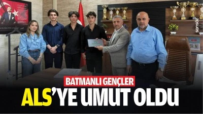 Batmanlı Gen&ccedil;ler ALS&rsquo;ye umut oldu