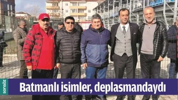 BATMANLI İSİMLER, DEPLASMANDAYDI