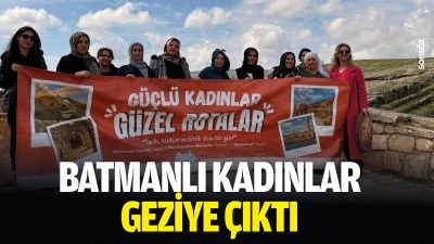 Batmanlı Kadınlar geziye &ccedil;ıktı