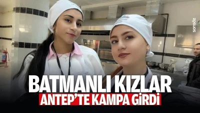 Batmanlı Kızlar, Antep&rsquo;te kampa girdi