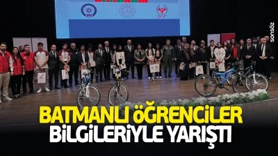 Batmanlı &Ouml;ğrenciler bilgileriyle yarıştı