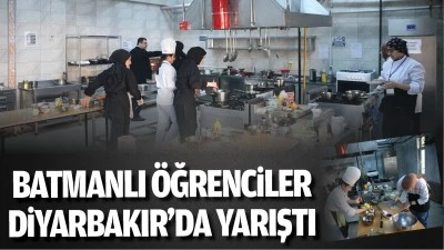 Batmanlı &Ouml;ğrenciler Diyarbakır&rsquo;da yarıştı