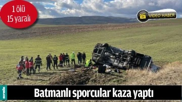BATMANLI SPORCULAR KAZA YAPTI