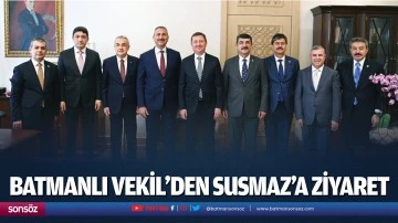 Batmanlı Vekil&rsquo;den Susmaz&rsquo;a ziyaret&hellip;