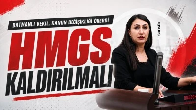 Batmanlı Vekil, kanun değişikliği &ouml;nerdi: HMGS kaldırılmalı
