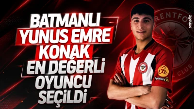 Batmanlı Yunus Emre Konak en değerli oyuncu se&ccedil;ildi