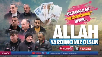 Batmanlılar &ldquo;Ge&ccedil;inemiyoruz!&rdquo; diyor...