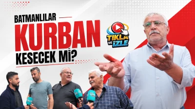 Batmanlılar kurban kesecek mi?