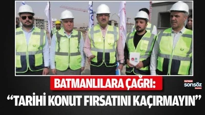 Batmanlılara &ccedil;ağrı