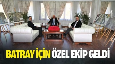 BatRay i&ccedil;in &ouml;zel ekip geldi