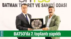 BATSO&rsquo;DA 7. TOPLANTI YAPILDI