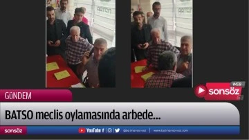 BATSO meclis oylamasında arbede&hellip;