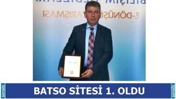 BATSO sitesi 1. oldu