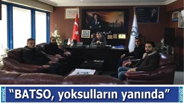 &ldquo;BATSO, yoksulların yanında&rdquo;