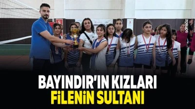 Bayındır&rsquo;ın kızları filenin sultanı