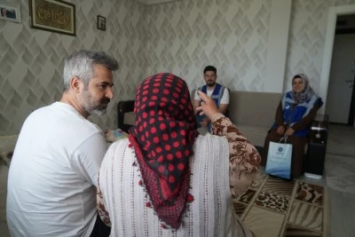 Bayram &ouml;ncesi 600 yurttaş evlerinde ziyaret edildi