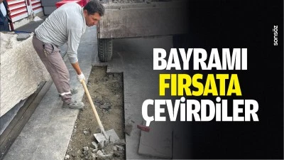 Bayramı fırsata &ccedil;evirdiler