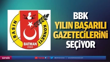 BBK. Yılın başarılı gazetecilerini se&ccedil;iyor