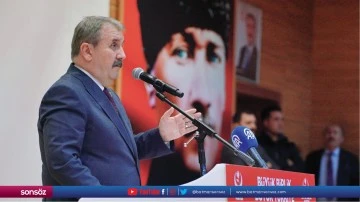BBP Genel Başkanı Destici, Erzurum'da konuştu