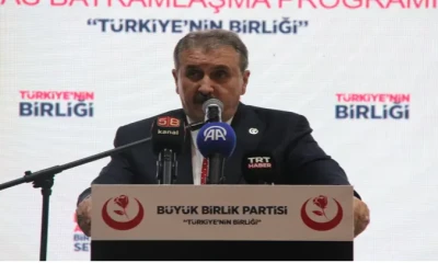 BBP Genel Başkanı Destici, Sivas'ta konuştu