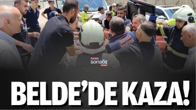 Belde&rsquo;de kaza!