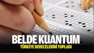 Belde Kuantum, T&uuml;rkiye derecelerini topladı