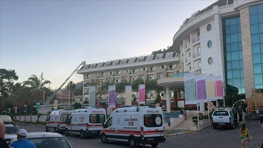 Beldibi Mahallesinde Yangın &Ccedil;ıktı