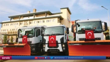 Belediye 3 yeni aracı filosuna kattı