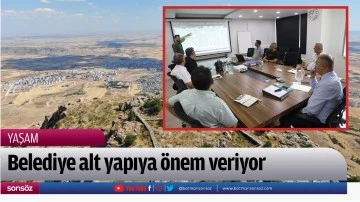 Belediye alt yapıya &ouml;nem veriyor