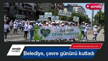 Belediye, &ccedil;evre g&uuml;n&uuml;n&uuml; kutladı