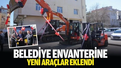 Belediye envanterine yeni ara&ccedil;lar eklendi