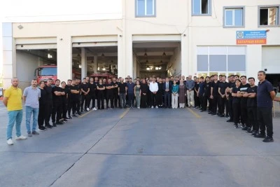 Belediye İtfaiye Haftası&rsquo;nı kutladı