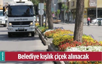 BELEDİYE KIŞLIK &Ccedil;İ&Ccedil;EK ALINACAK