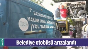 BELEDİYE OTOB&Uuml;S&Uuml; ARIZALANDI
