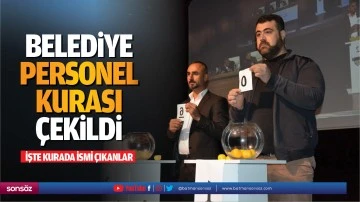 Belediye personel kurası &ccedil;ekildi