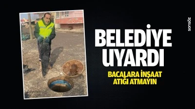 Belediye uyardı: Bacalara inşaat atığı atmayın