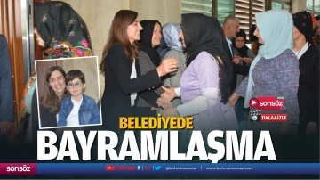 Belediyede bayramlaşma&hellip;