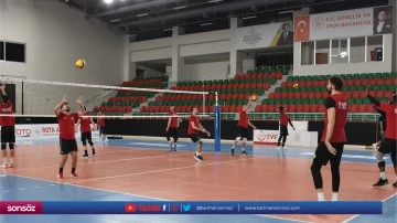 Belediyespor ma&ccedil;ın hazırlıklarını s&uuml;rd&uuml;rd&uuml;
