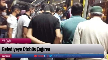 Belediyeye Otob&uuml;s &Ccedil;ağırısı