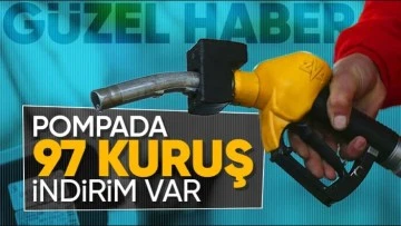 Benzine indirim geliyor: Yarından itibaren...