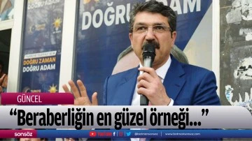 &ldquo;Beraberliğin en g&uuml;zel &ouml;rneği&hellip;&rdquo;