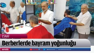 Berberlerde bayram yoğunluğu