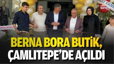 Berna Bora Butik, &Ccedil;amlıtepe&rsquo;de a&ccedil;ıldı
