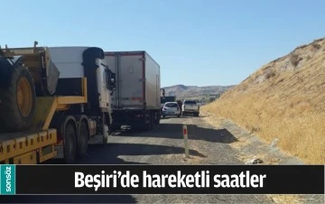 BEŞİRİ'DE HAREKETLİ SAATLER