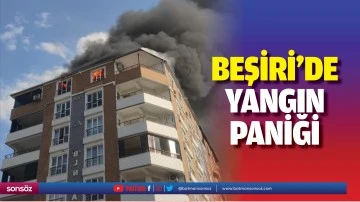 Beşiri&rsquo;de yangın paniği
