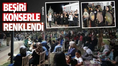 Beşiri, konserle renklendi