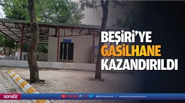 Beşiri&rsquo;ye gasilhane kazandırıldı