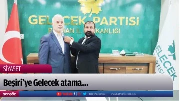 Beşiri&rsquo;ye Gelecek atama&hellip;