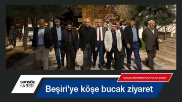 Beşiri&rsquo;ye k&ouml;şe bucak ziyaret