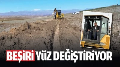 Beşiri y&uuml;z değiştiriyor